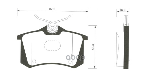 Колодки задние SANGSIN BRAKE SP1391